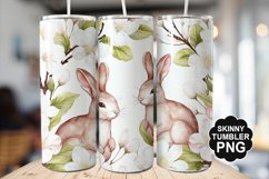 Easter Bunny Tumbler - Easter Day Tumbler PNG Design Product Image 1