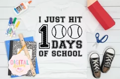 I Just Hit 100 Days of School SVG PNG Product Image 1
