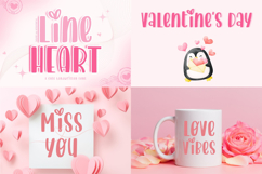 25 Romantic Heart Font Bundle Product Image 21