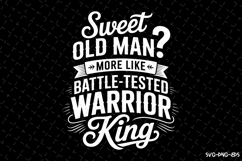 Sweet Old Man svg Design | Svg Files for Cricut Product Image 1