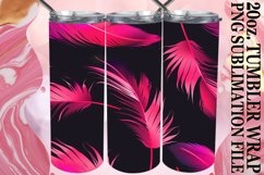 Neon Wonderland: Sublimation Designs for 20oz Tumblers Product Image 1