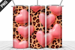 Valentines Love Skinny Tumbler PNG Wrap| Valentines Tumbler Product Image 2