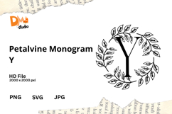 Petalvine Monogram Product Image 1