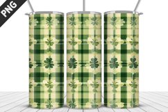 St Patrick&#039;s Day Pattern Tumbler Wrap| Sublimation Design Product Image 1