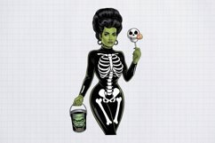 Vintage Witch Halloween Sublimation PNG Product Image 2