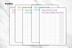 Dog Training Log Template 4 | With Star Rating Product Image 3