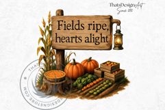 Cozy Thanksgiving greetings PNG V2, Grateful Quotes Clipart Product Image 4