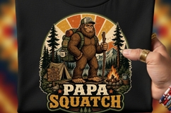 Bigfoot Family Clipart Bundle Product Image 2