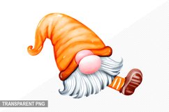 Halloween Gnome - Halloween Gnome Sublimation Design Product Image 1