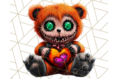 Spooky Cute Monster PNG Clipart, Adorable Halloween Monsters Product Image 5