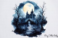 Gothic Spooky Winter Clipart PNG Product Image 1