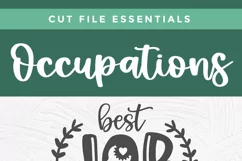School counselor best job- a school counselor SVG file Product Image 6