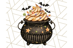 Cute Witch Halloween Baking Clipart PNG, Holiday Treats Png Product Image 5