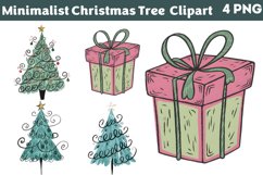Minimalist Christmas Tree Sublimation Product Image 1
