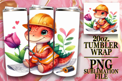 BRIGHT ESCAPES 20oz TUMBLER WRAP, Dino Product Image 1