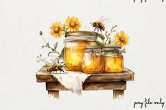 Spring Bees Clipart PNG Product Image 1