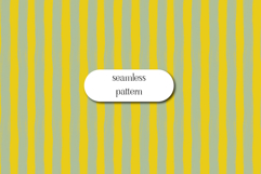 Yellow and Sage Green Striped Seamless Pattern Art Product Image 1
