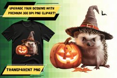 Pumpkin Animal Printable Sublimation PNG Product Image 1