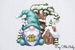 Christmas Gnome Houses Clipart Product Image 1
