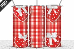 Lovely Hearts Tumbler Design | Valentine's Day Tumbler Wrap Product Image 5