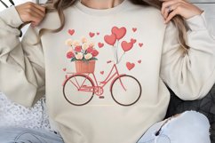 Cute Watercolor Valentines Day Clipart PNG Product Image 1