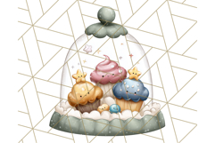 Princess Tea Party PNG Clipart with Teacups &amp; Fancy Treats Product Image 5