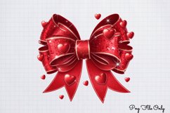Coquette Valentine Clipart PNG Product Image 1