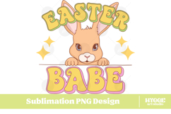 Easter Sublimation PNG Bundle Bunny Chick Farm Hip Hop Joy Product Image 7