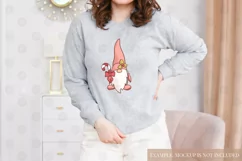 Christmas Gnome Sublimation | Retro Christmas PNG | Gnomies Product Image 3