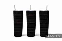 Tires Tumbler Sublimation | 20 oz | Skinny Product Image 1