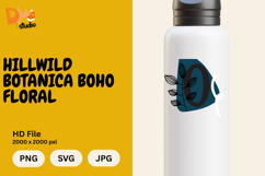Hillwild Botanica Boho Floral Monogram Product Image 1