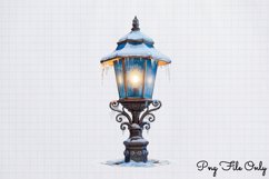Victorian Winter Clipart Sublimation PNG Product Image 1