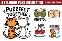 Valentine Puns Sublimation PNG Product Image 1