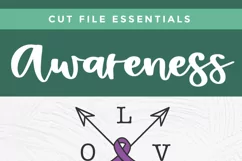 Lupus svg - a lupus awareness svg with arrows and ribbon Product Image 3