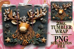 TIMELESS MOMENTS 20oz TUMBLER WRAP, Christmas Product Image 1