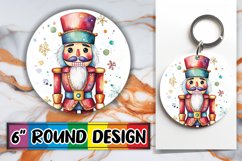 Creative Round Design for Keychains , Holiday Animals Product Image 1