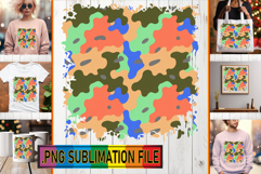 Sweet TSHIRT Gift Ideas PNG, Funky Pattern Product Image 1