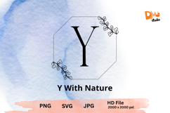 With Nature Monogram Product Image 1