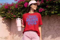 beach sweatshirt mockup, sweatshirt mockup, apparel mockup Product Image 4