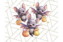 Halloween Neighborhood Clipart PNG for Trick or Treat Product Image 5