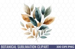 Botanical Sublimation Clipart Product Image 1