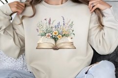 Boho Bookshelf Clipart PNG Product Image 1