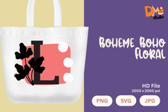 Boheme Boho Floral Monogram Product Image 1