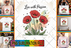 Fun Tote Bag Ideas PNG, Flowers Quote Product Image 1