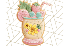 Summer Cookie Character PNG, Cute Beach Clipart Tropical Png Product Image 5