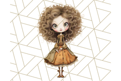 Creepy Dolls Clipart PNG Haunted Toy Characters Product Image 5