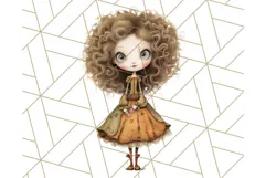 Creepy Dolls Clipart PNG Haunted Toy Characters Product Image 5