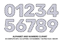 4th July Alphabet png clipart, independence letters doodle Product Image 5