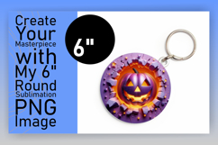Cute Circle Design for Coasters , 3D Pumpkin Product Image 1