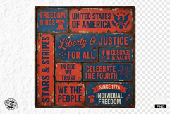 Patriotic Signs PNG illustrations Product Image 1